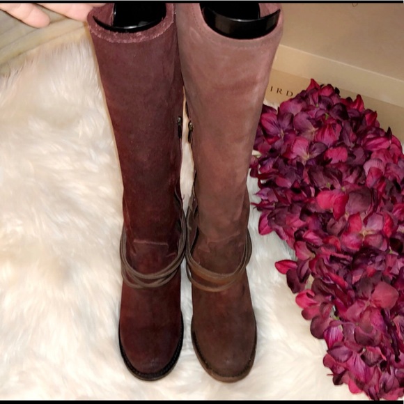 🆕RARE‼️FREEBIRD Wine Suede Boot - Picture 5 of 8